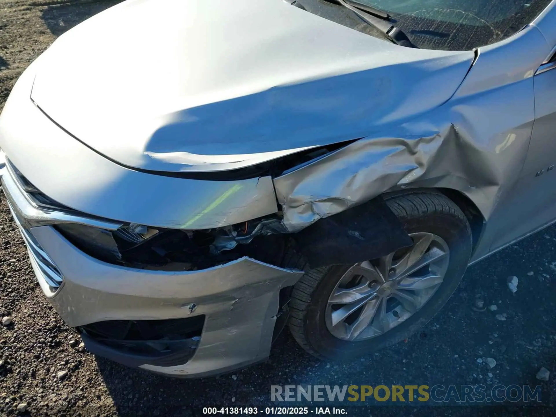 6 Photograph of a damaged car 1G1ZD5ST6LF011708 CHEVROLET MALIBU 2020