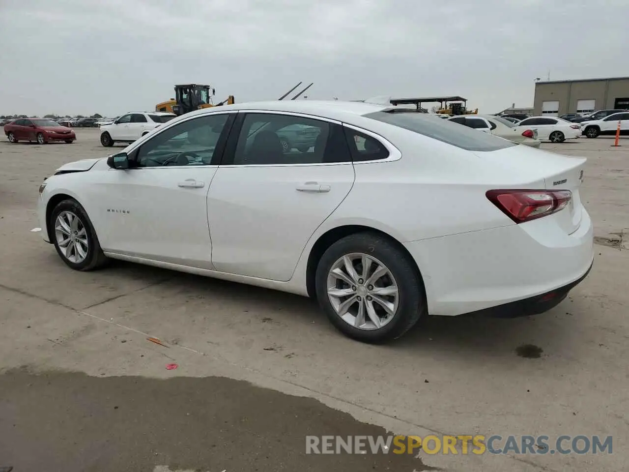 2 Photograph of a damaged car 1G1ZD5ST6LF014852 CHEVROLET MALIBU 2020