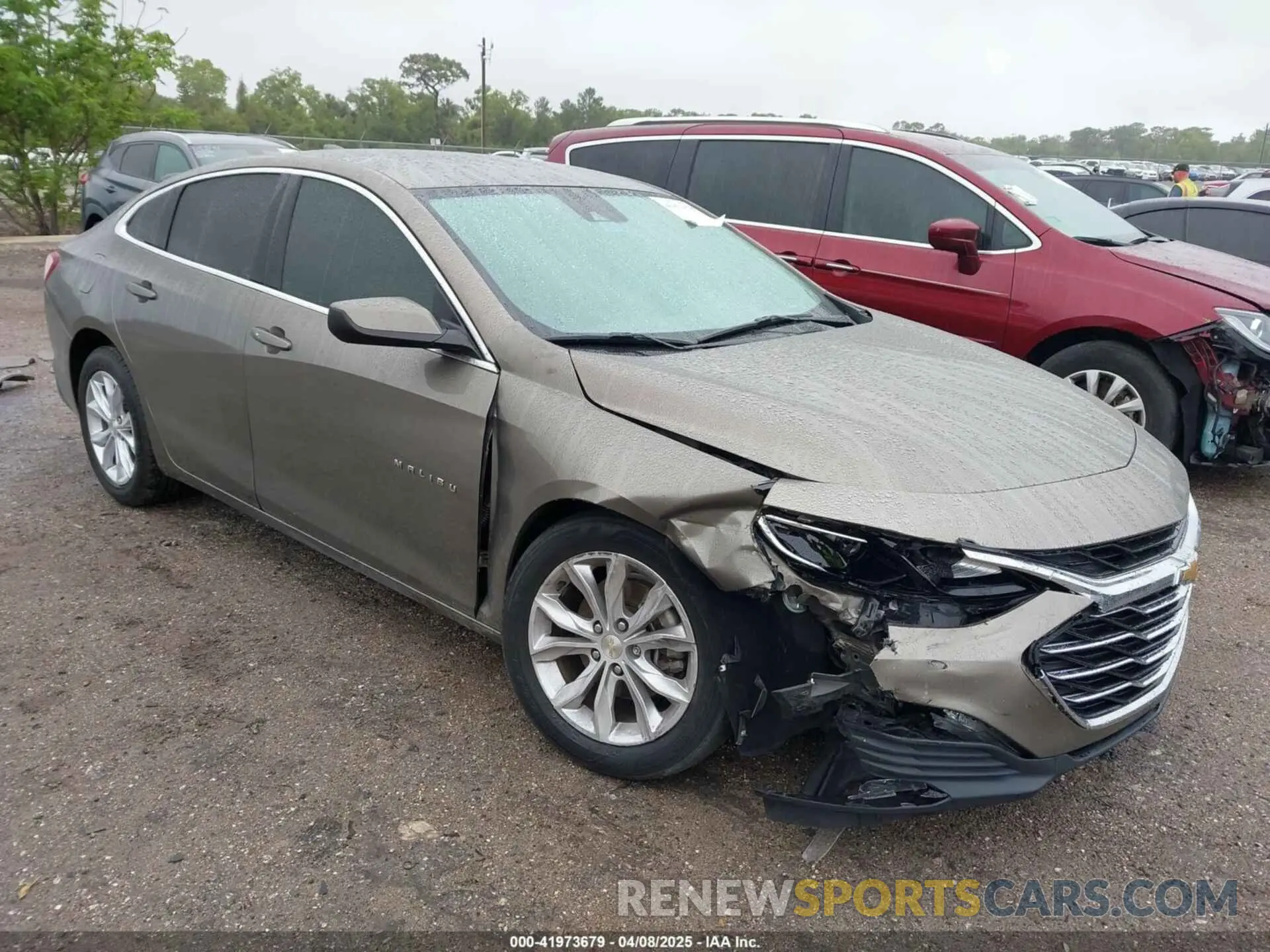 1 Photograph of a damaged car 1G1ZD5ST6LF022062 CHEVROLET MALIBU 2020