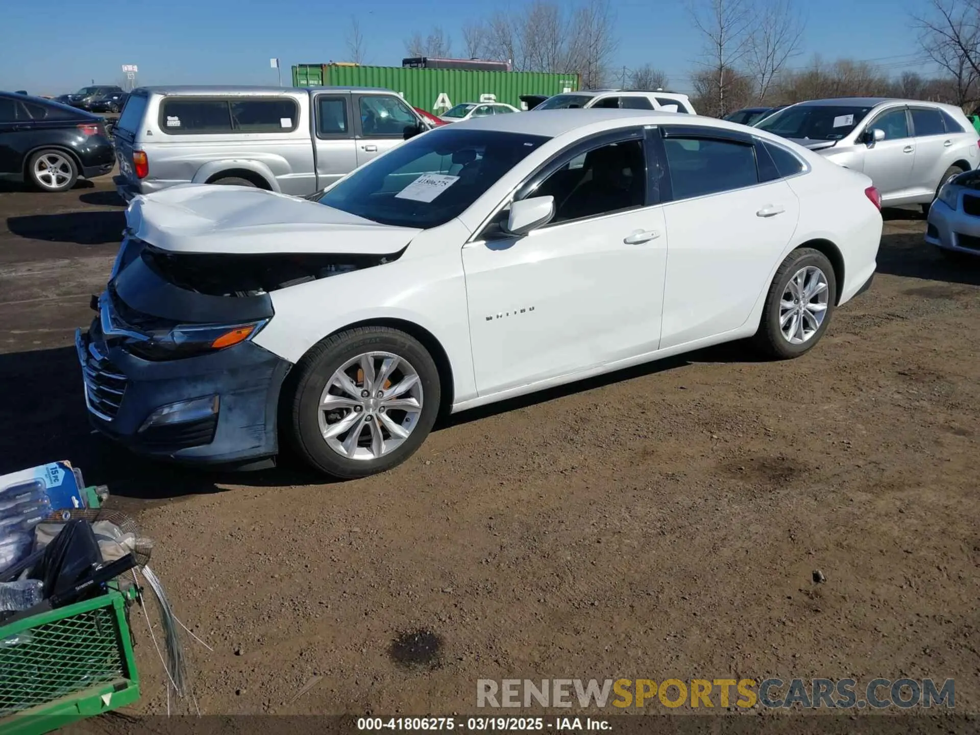 2 Photograph of a damaged car 1G1ZD5ST6LF026466 CHEVROLET MALIBU 2020