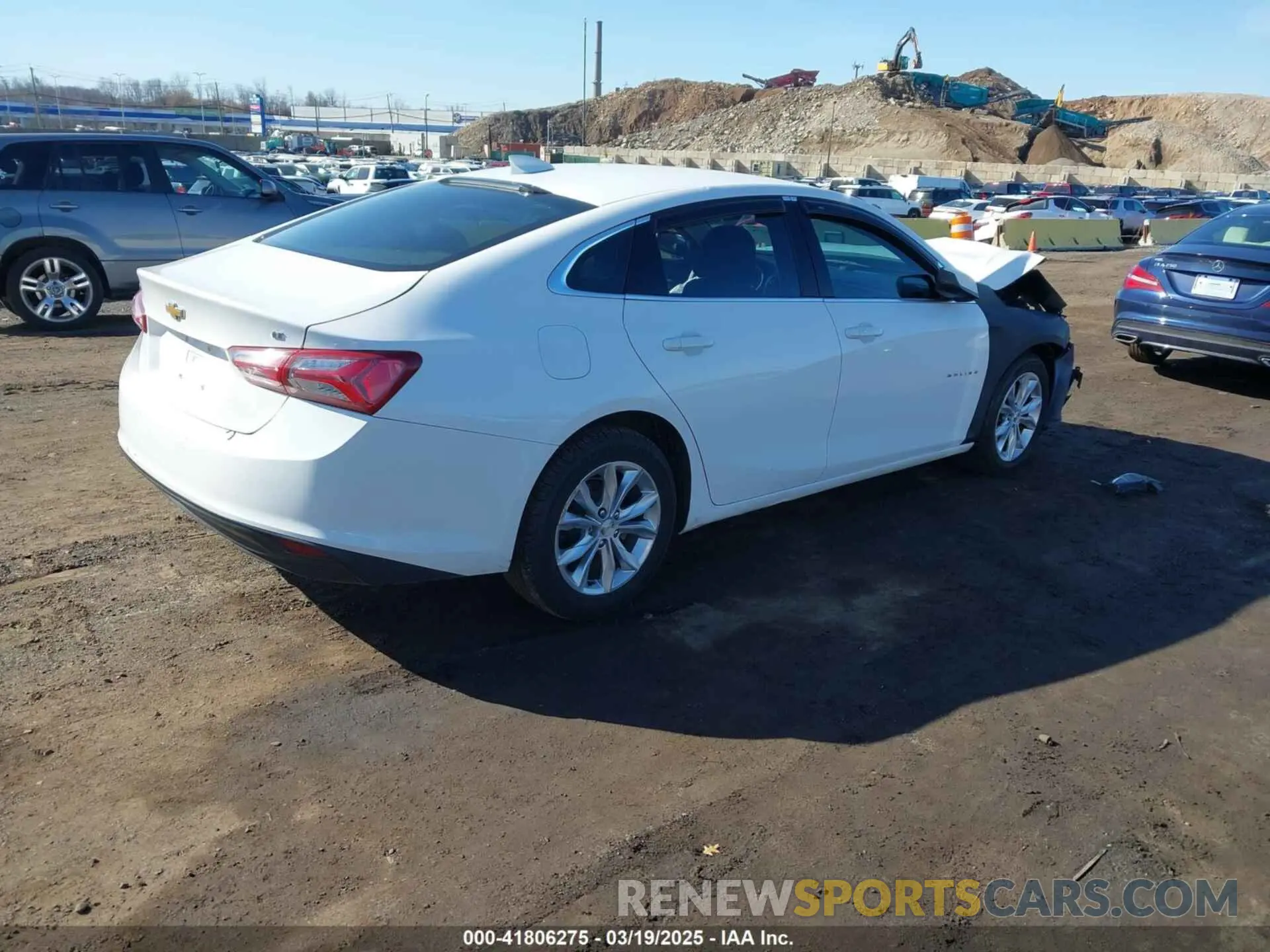 4 Photograph of a damaged car 1G1ZD5ST6LF026466 CHEVROLET MALIBU 2020