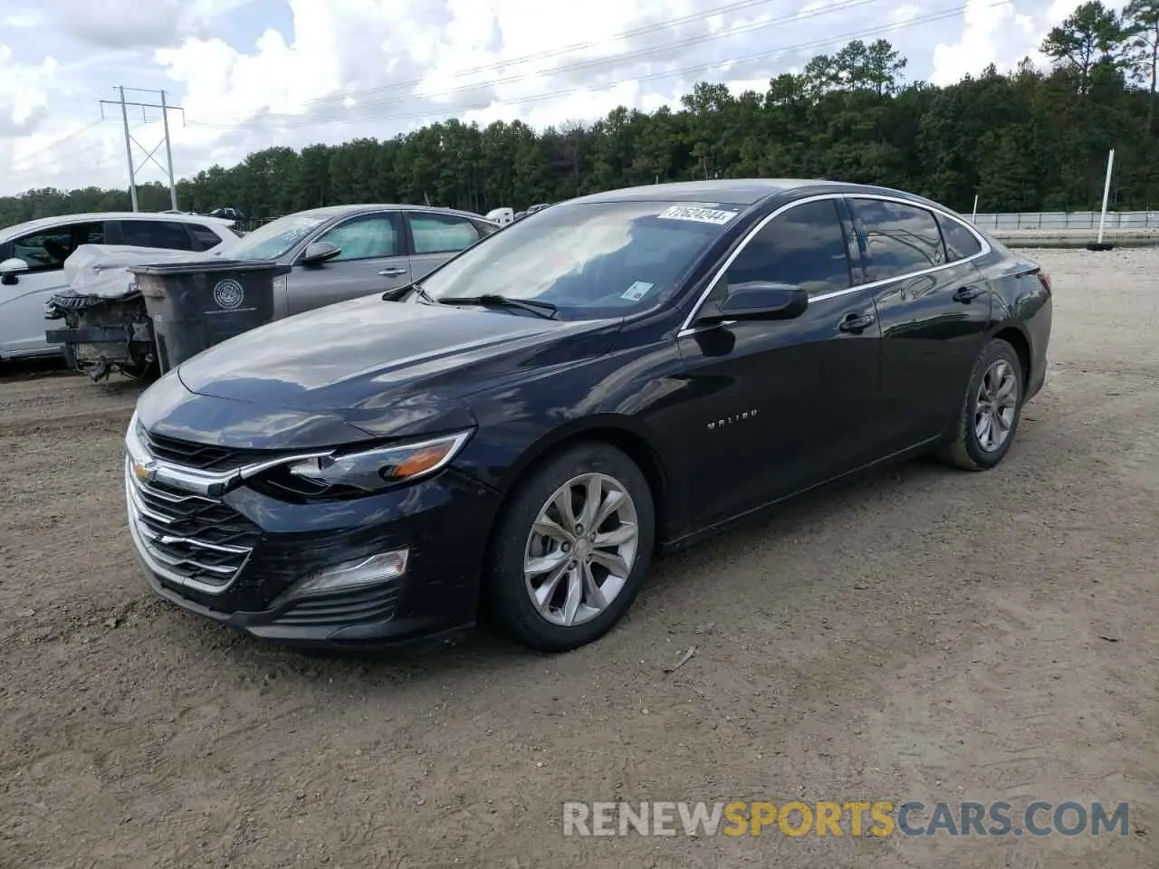 1 Photograph of a damaged car 1G1ZD5ST6LF042571 CHEVROLET MALIBU 2020