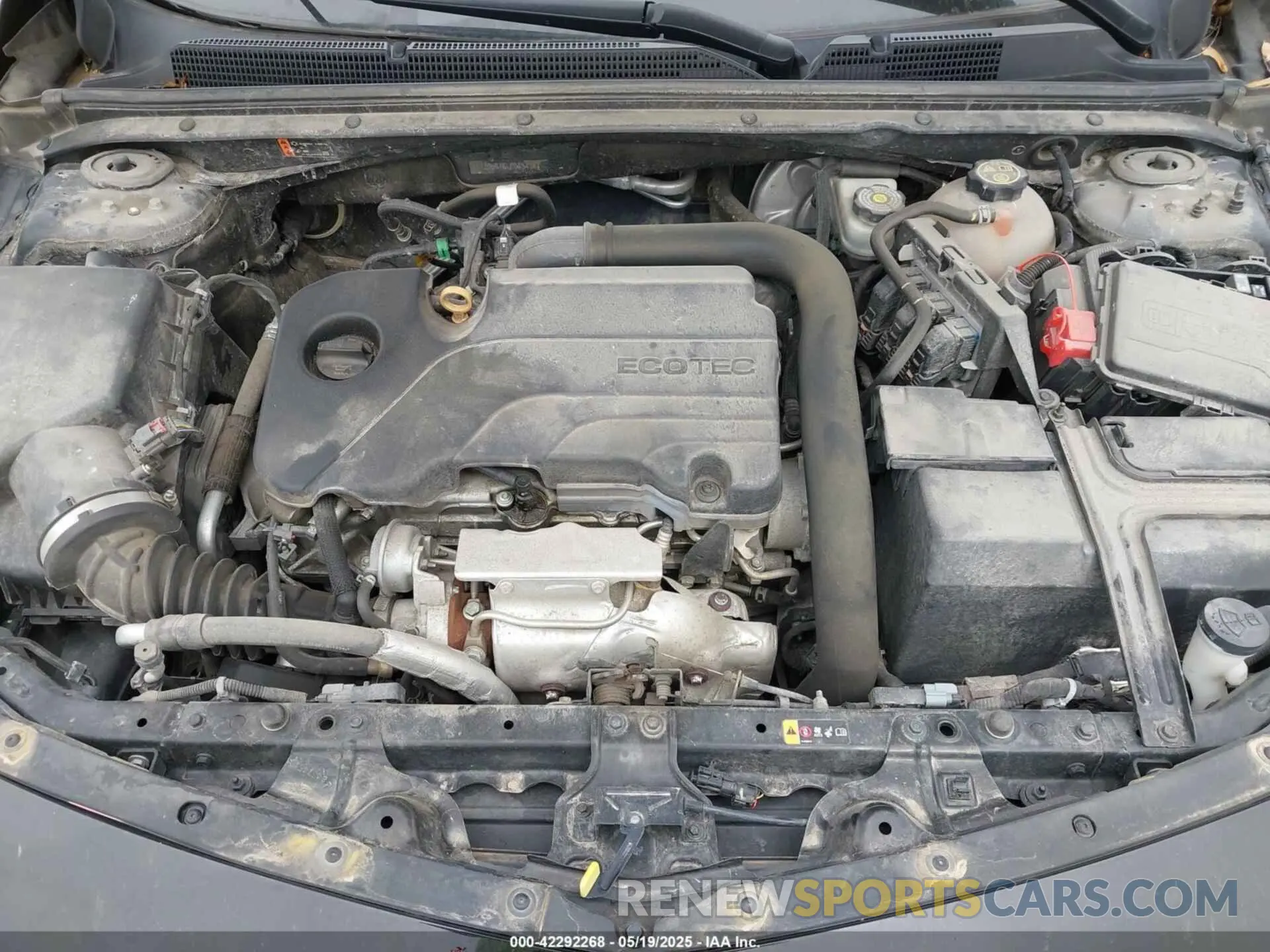 10 Photograph of a damaged car 1G1ZD5ST6LF043414 CHEVROLET MALIBU 2020