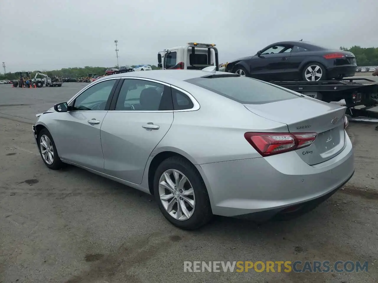 2 Photograph of a damaged car 1G1ZD5ST6LF057278 CHEVROLET MALIBU 2020
