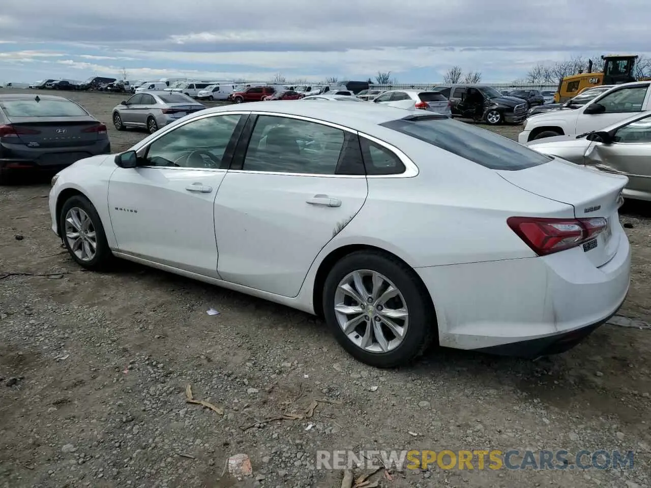 2 Photograph of a damaged car 1G1ZD5ST6LF066448 CHEVROLET MALIBU 2020