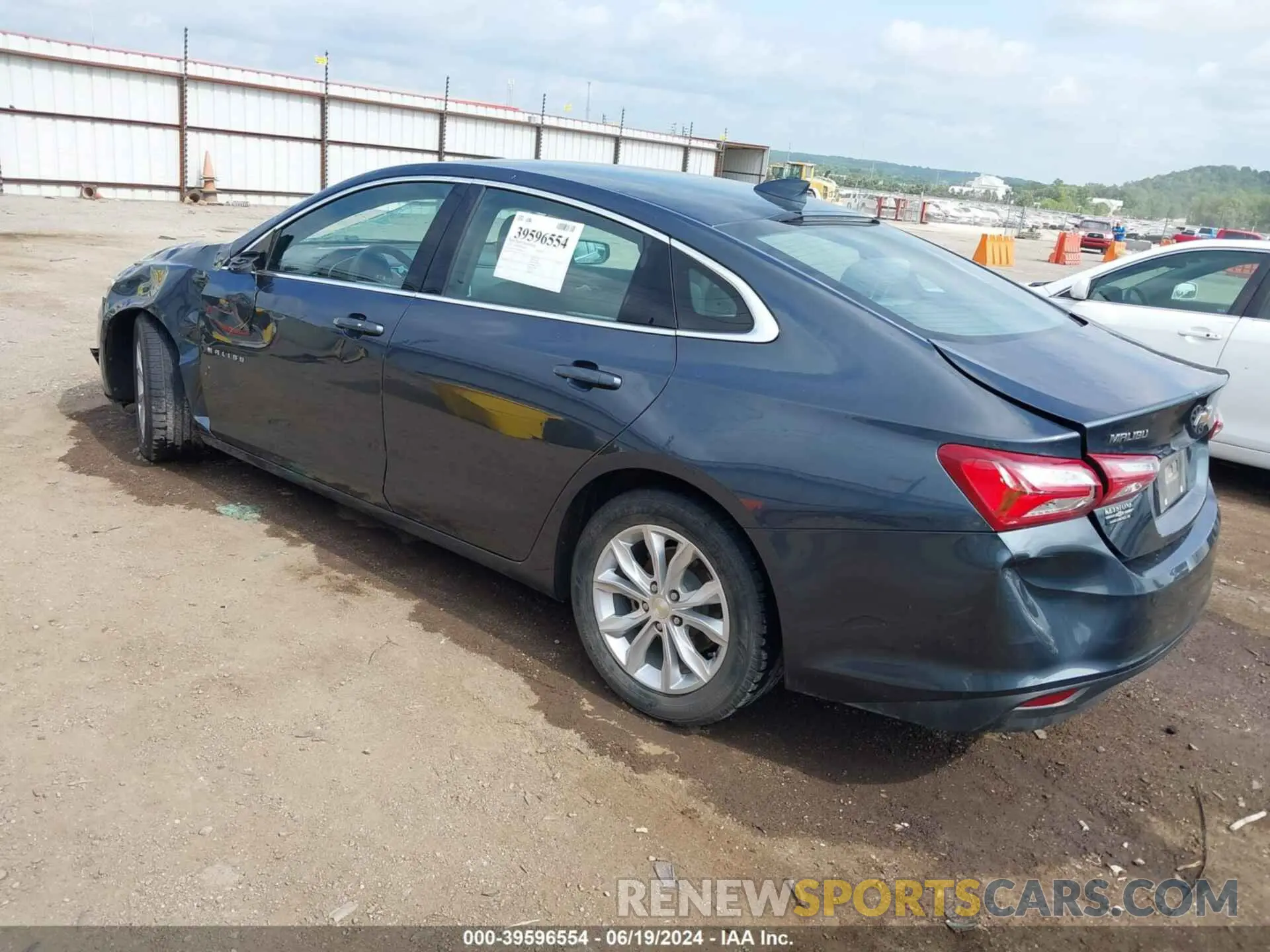 3 Photograph of a damaged car 1G1ZD5ST6LF069754 CHEVROLET MALIBU 2020