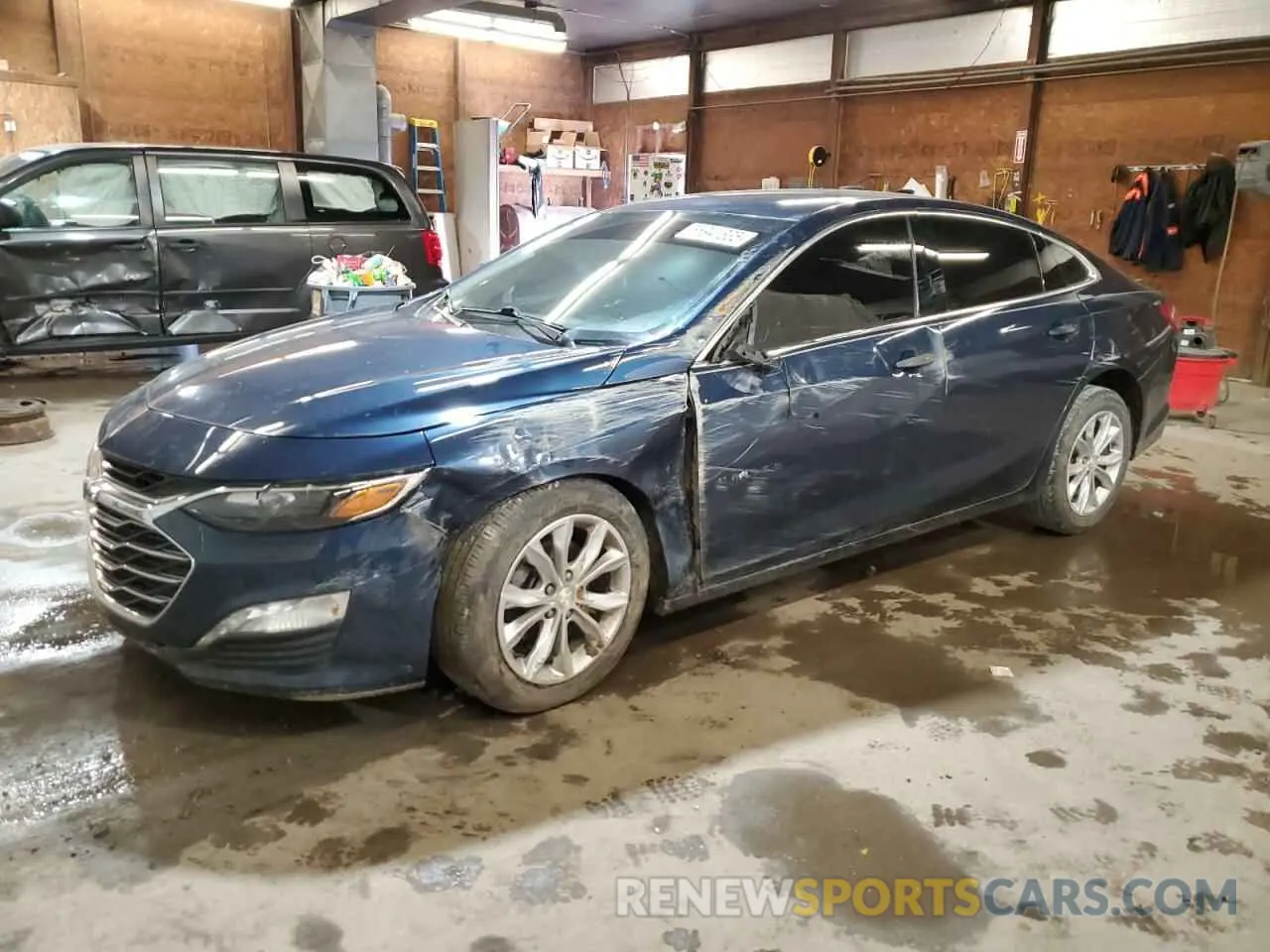 1 Photograph of a damaged car 1G1ZD5ST6LF075358 CHEVROLET MALIBU 2020