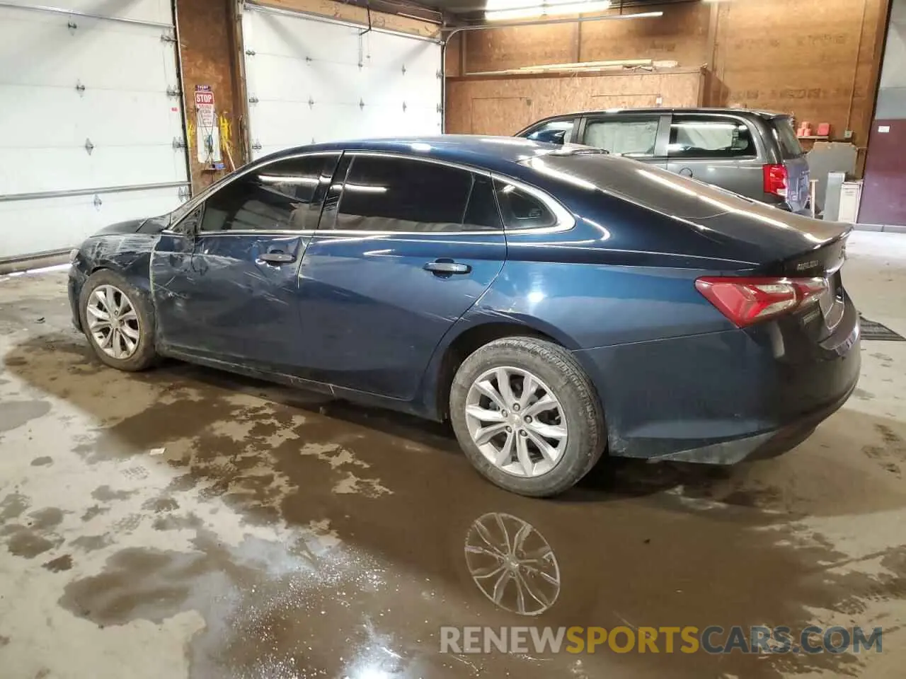 2 Photograph of a damaged car 1G1ZD5ST6LF075358 CHEVROLET MALIBU 2020