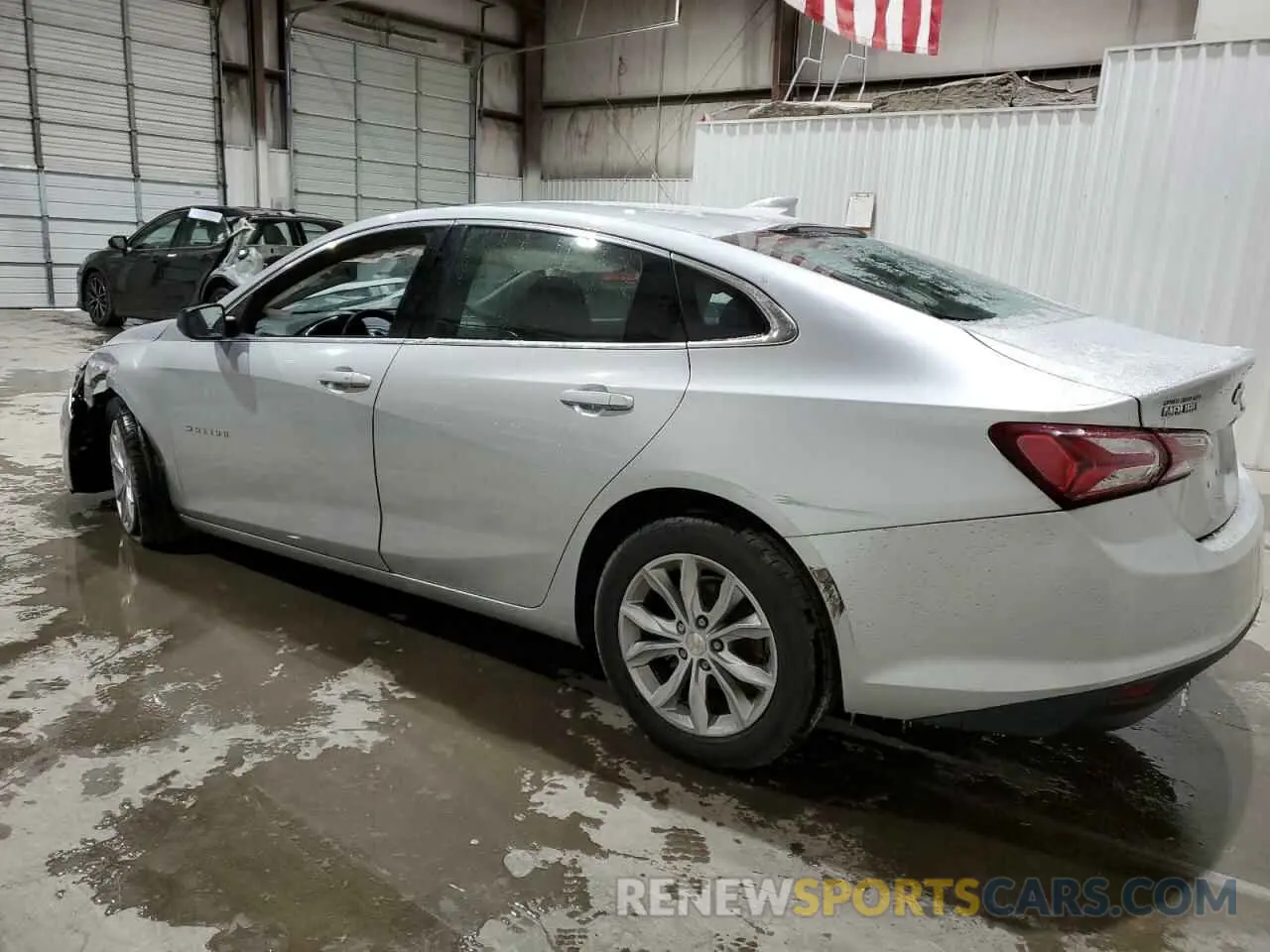 2 Photograph of a damaged car 1G1ZD5ST6LF075666 CHEVROLET MALIBU 2020