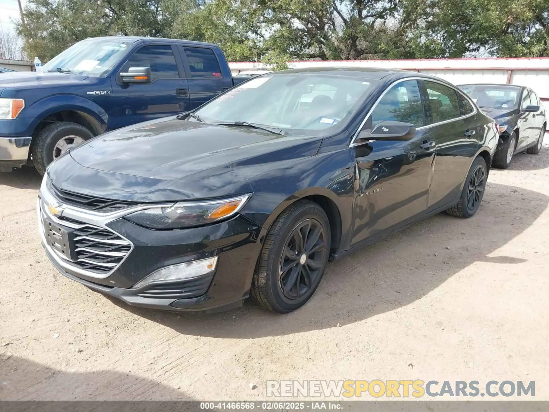 2 Photograph of a damaged car 1G1ZD5ST6LF078034 CHEVROLET MALIBU 2020