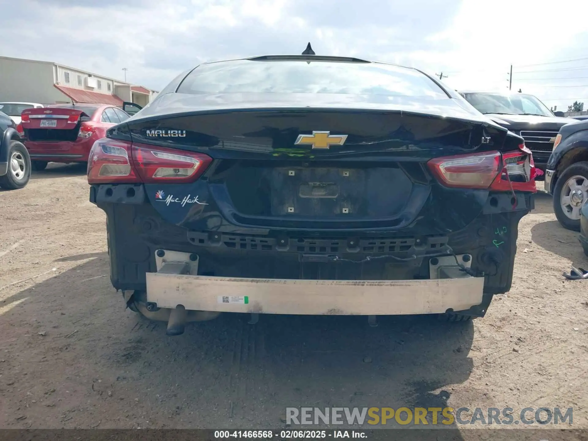 6 Photograph of a damaged car 1G1ZD5ST6LF078034 CHEVROLET MALIBU 2020