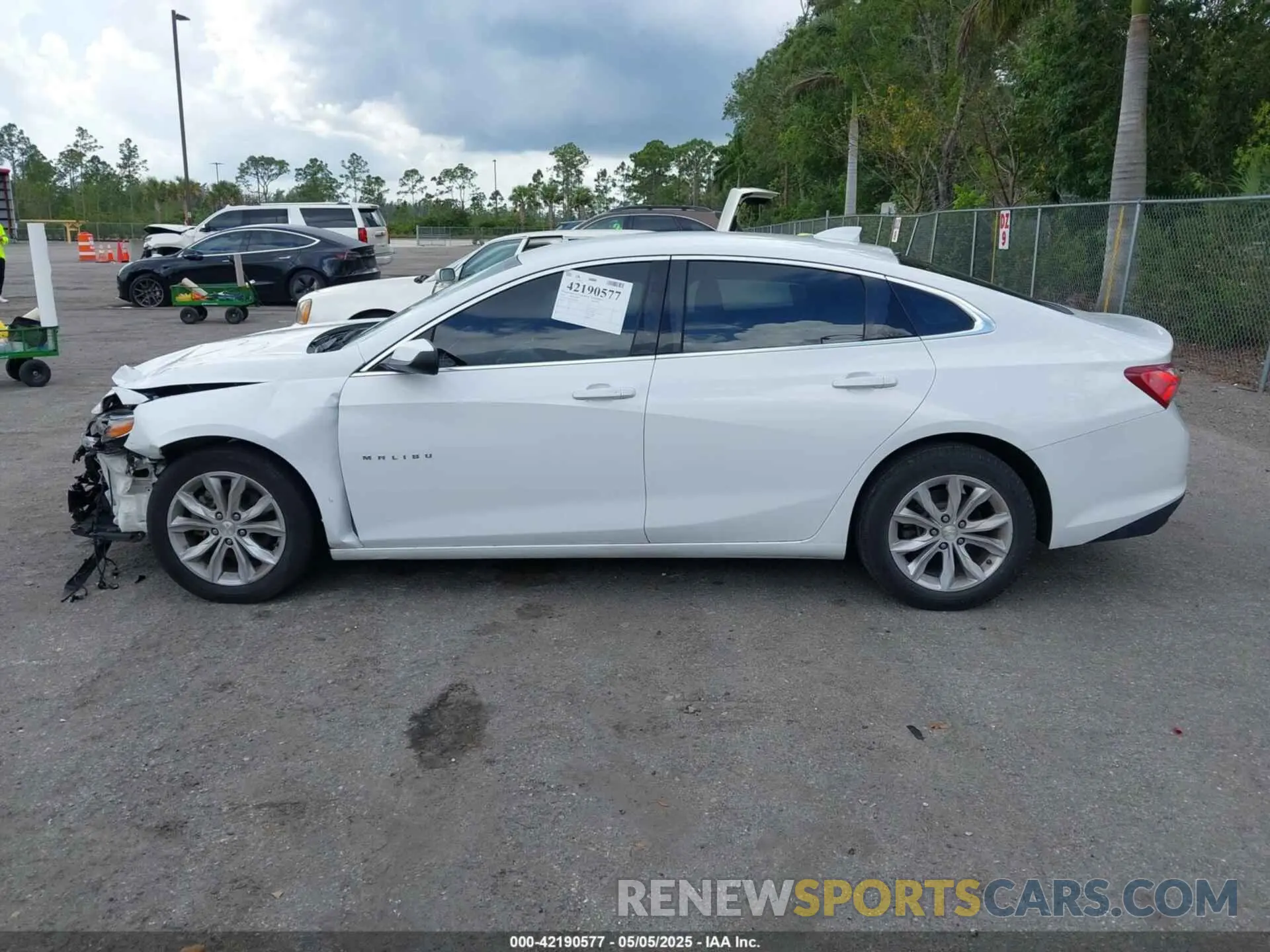 14 Photograph of a damaged car 1G1ZD5ST6LF099904 CHEVROLET MALIBU 2020