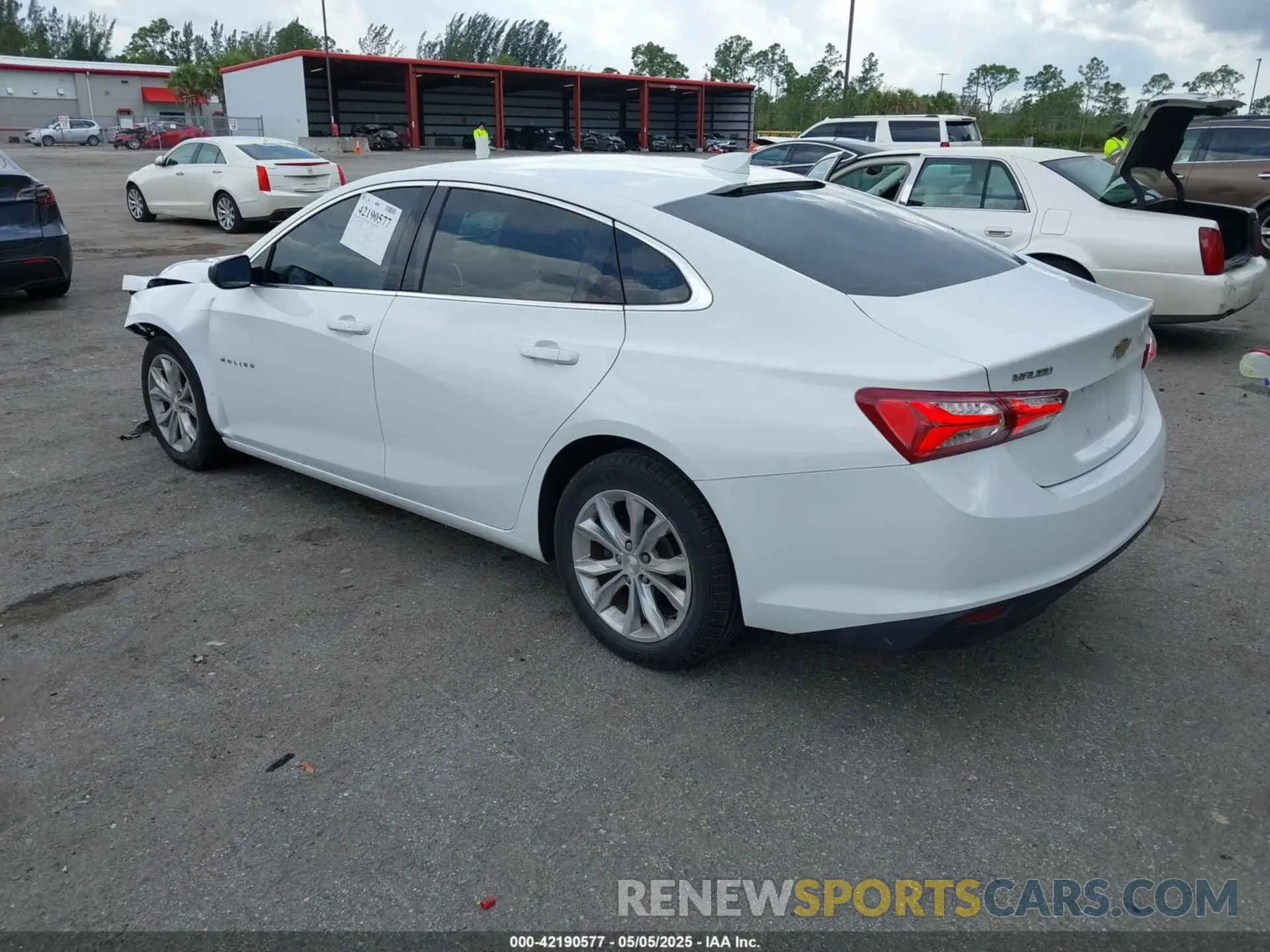 3 Photograph of a damaged car 1G1ZD5ST6LF099904 CHEVROLET MALIBU 2020