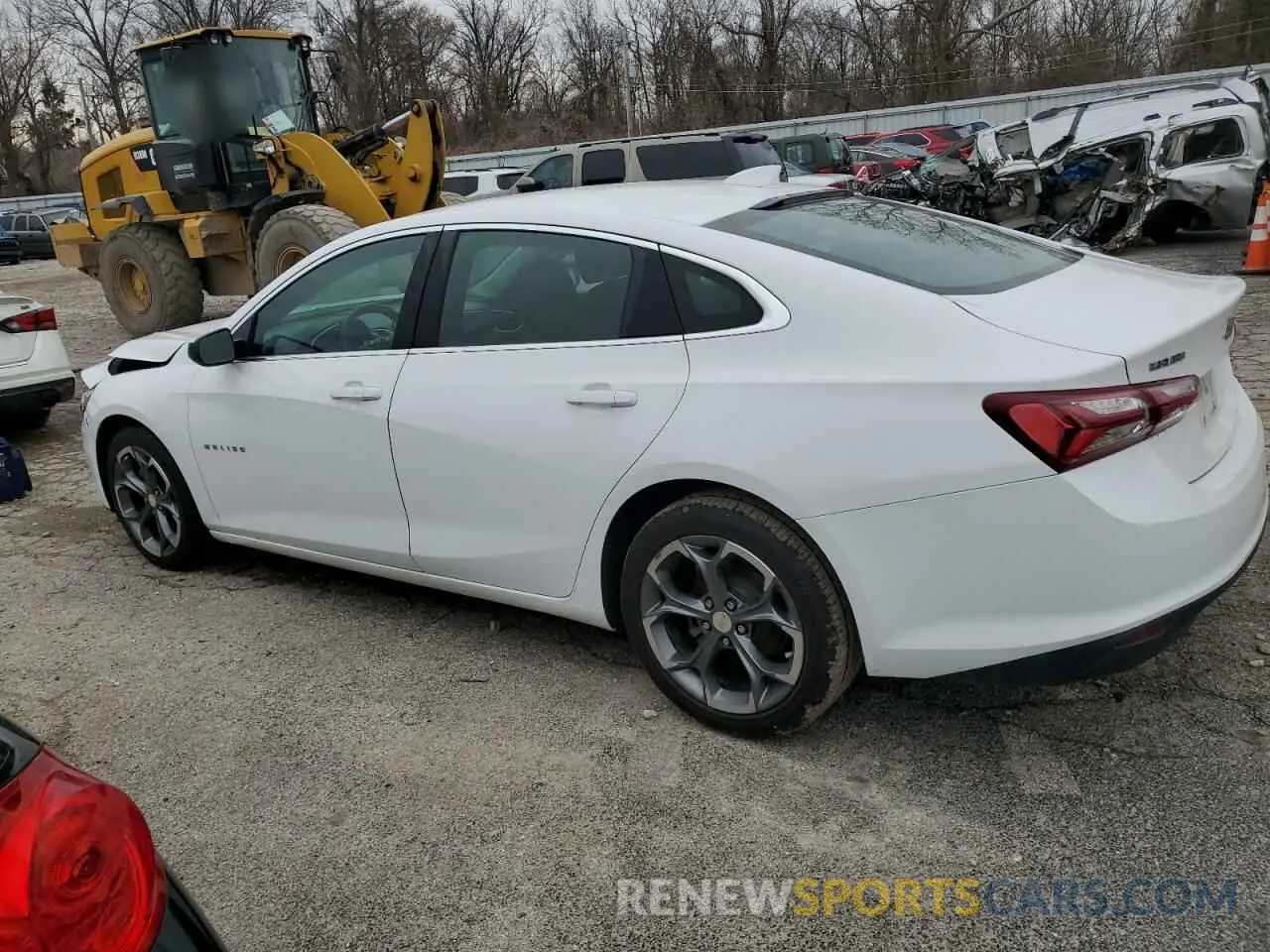 2 Photograph of a damaged car 1G1ZD5ST6LF100629 CHEVROLET MALIBU 2020