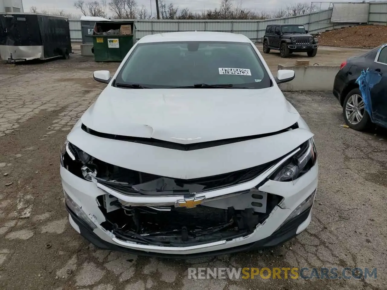 5 Photograph of a damaged car 1G1ZD5ST6LF100629 CHEVROLET MALIBU 2020