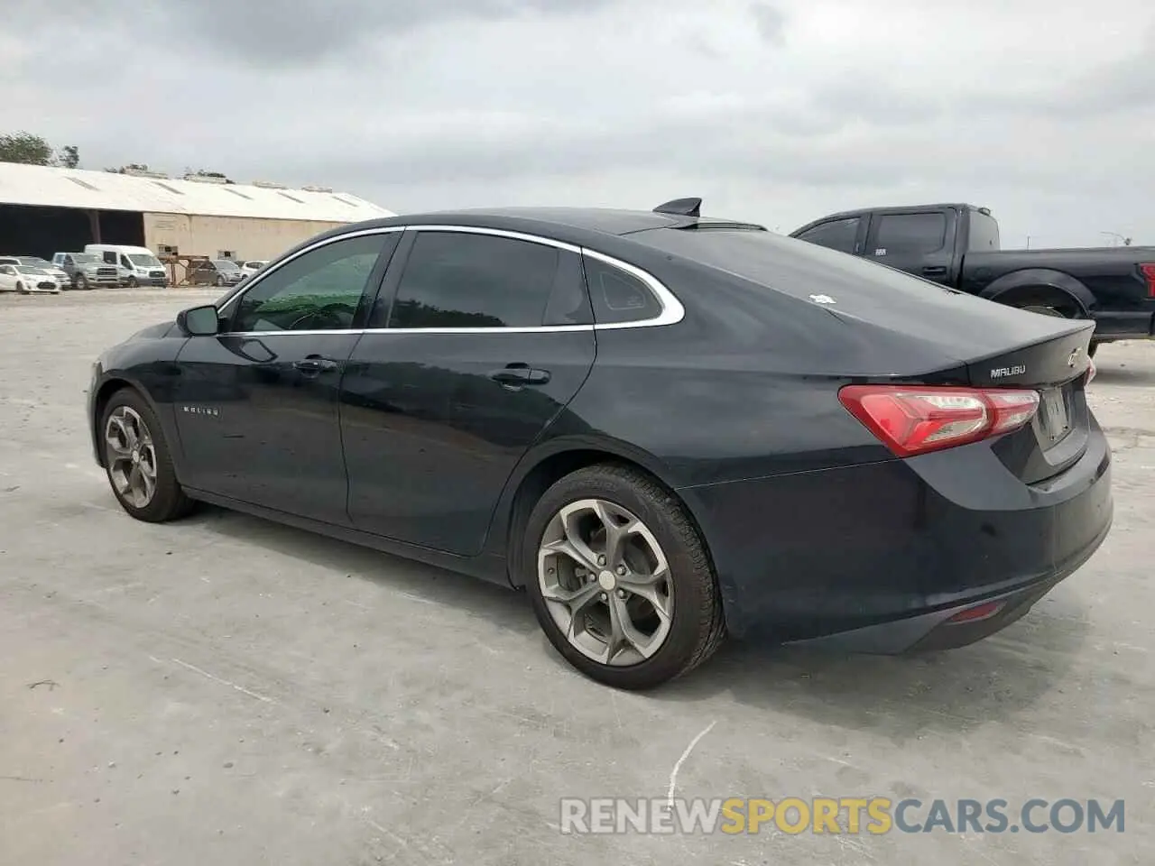 2 Photograph of a damaged car 1G1ZD5ST6LF102154 CHEVROLET MALIBU 2020