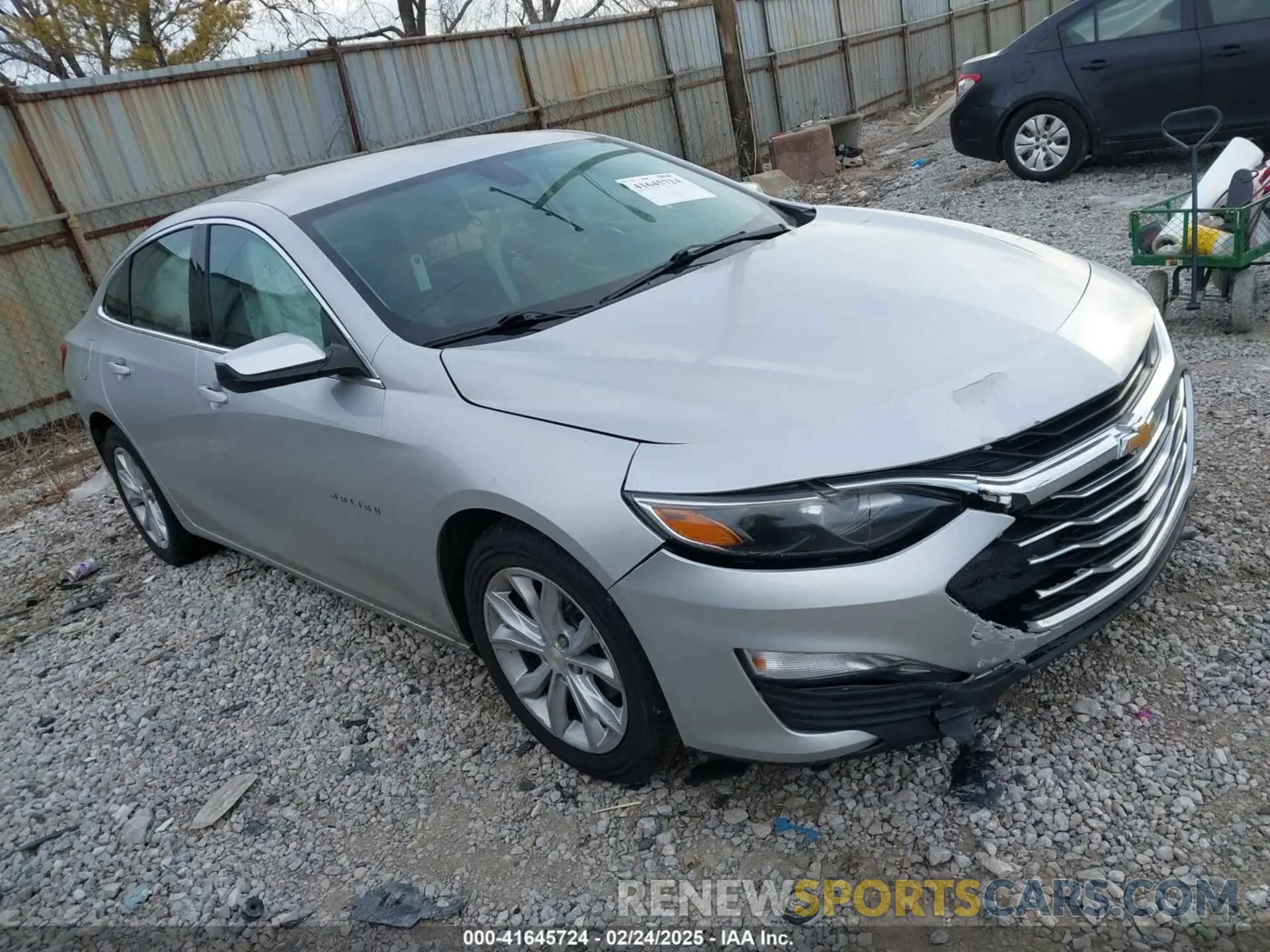 1 Photograph of a damaged car 1G1ZD5ST6LF103840 CHEVROLET MALIBU 2020