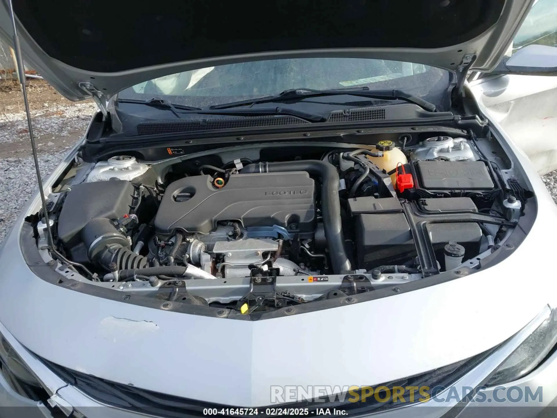 10 Photograph of a damaged car 1G1ZD5ST6LF103840 CHEVROLET MALIBU 2020