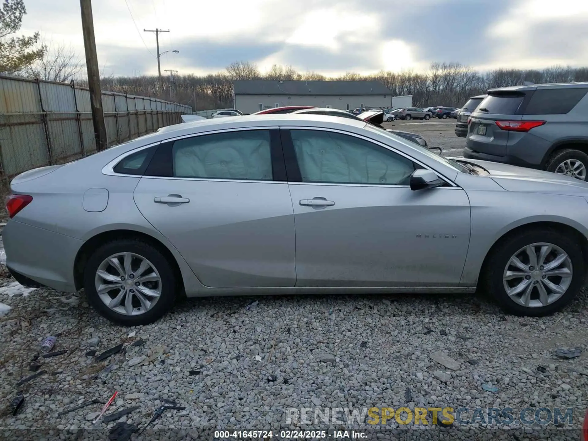 13 Photograph of a damaged car 1G1ZD5ST6LF103840 CHEVROLET MALIBU 2020