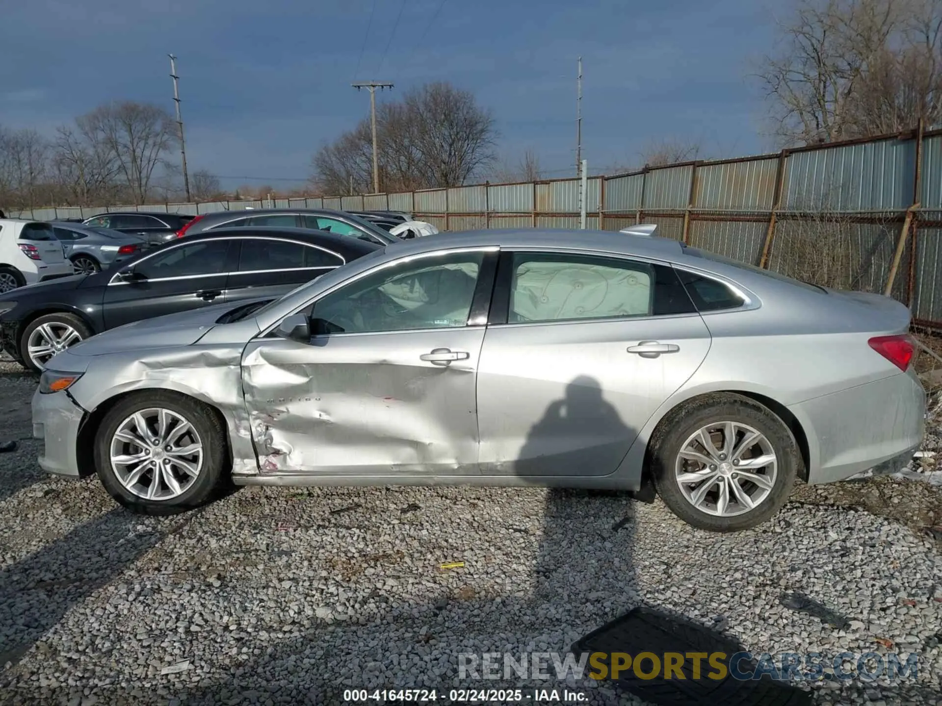 14 Photograph of a damaged car 1G1ZD5ST6LF103840 CHEVROLET MALIBU 2020