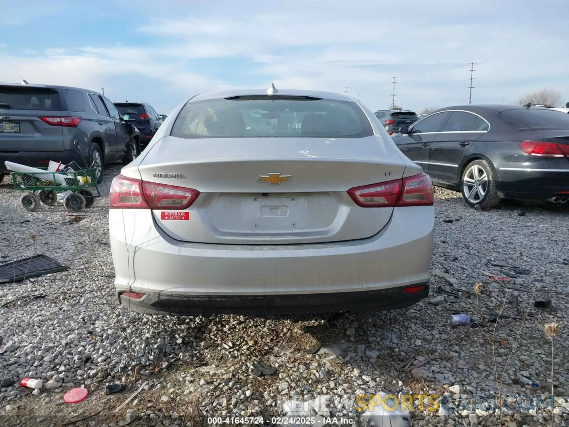 16 Photograph of a damaged car 1G1ZD5ST6LF103840 CHEVROLET MALIBU 2020