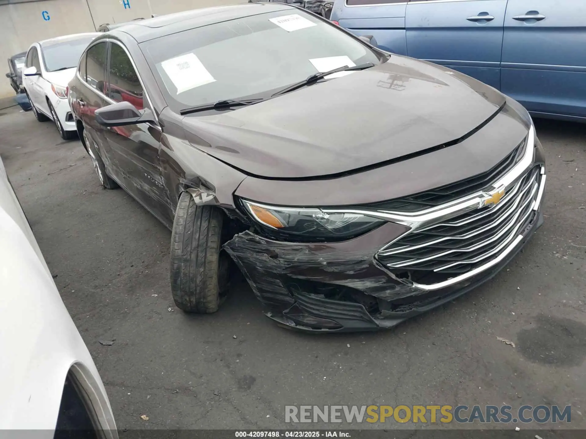 1 Photograph of a damaged car 1G1ZD5ST6LF103966 CHEVROLET MALIBU 2020