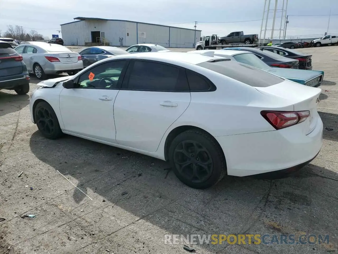 2 Photograph of a damaged car 1G1ZD5ST6LF109217 CHEVROLET MALIBU 2020