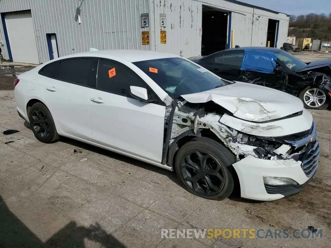 4 Photograph of a damaged car 1G1ZD5ST6LF109217 CHEVROLET MALIBU 2020