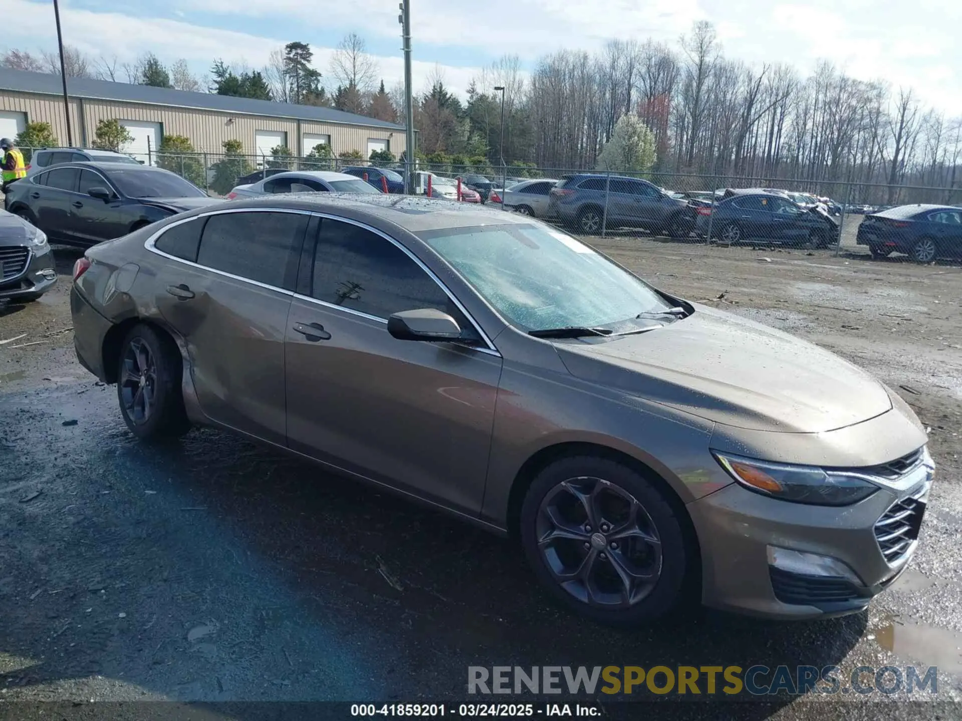 1 Photograph of a damaged car 1G1ZD5ST6LF111825 CHEVROLET MALIBU 2020