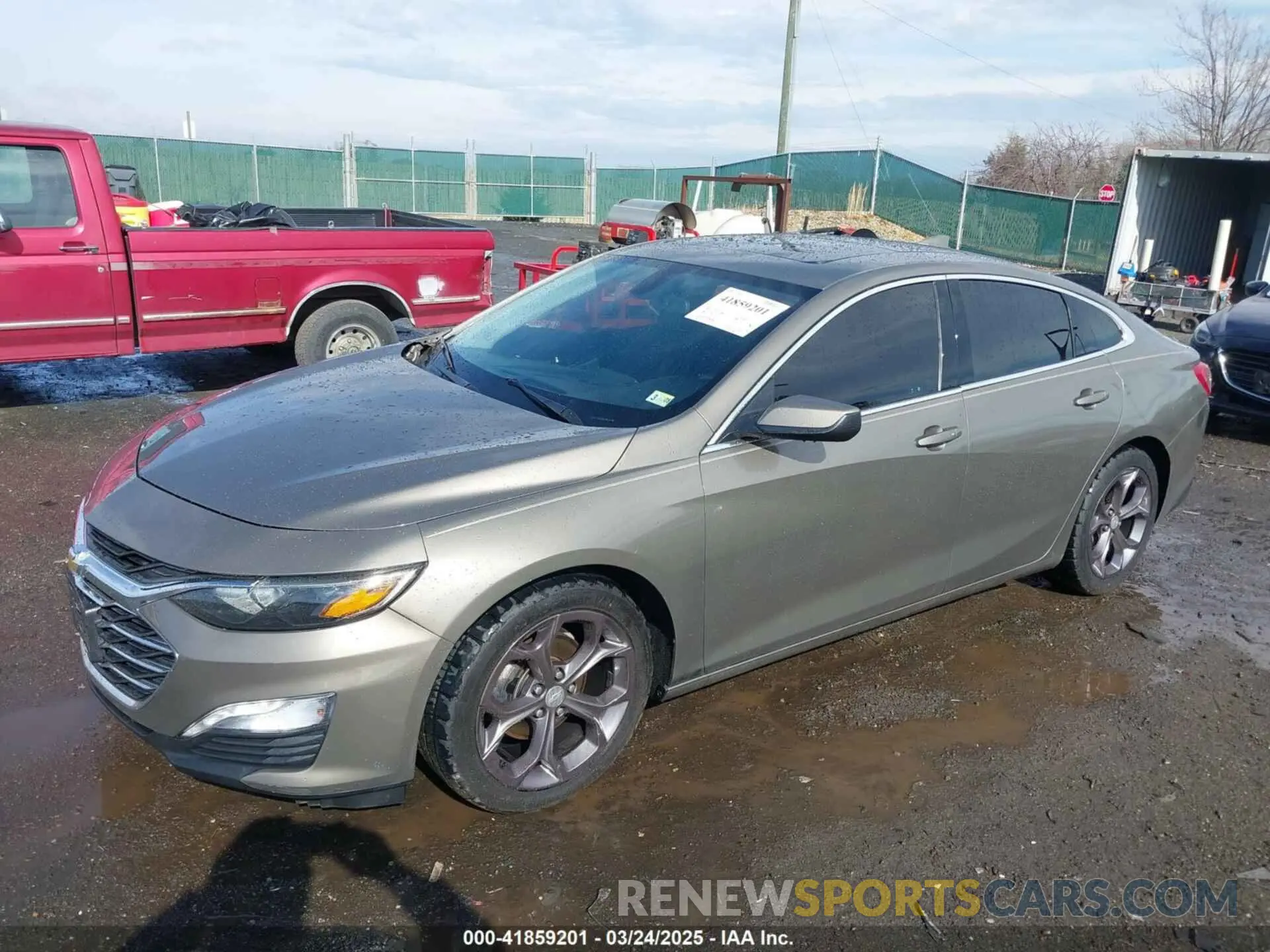 2 Photograph of a damaged car 1G1ZD5ST6LF111825 CHEVROLET MALIBU 2020