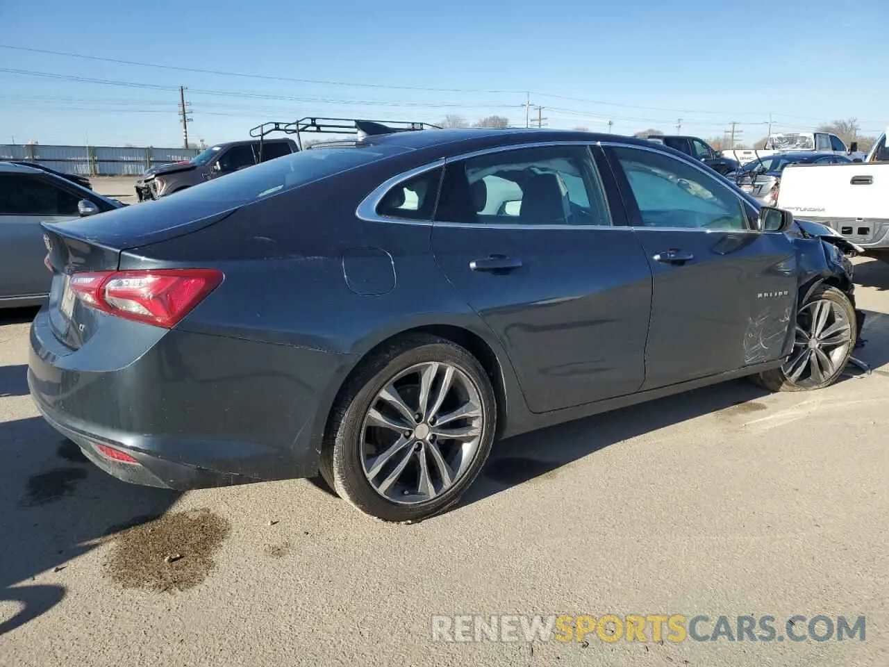 3 Photograph of a damaged car 1G1ZD5ST6LF119701 CHEVROLET MALIBU 2020