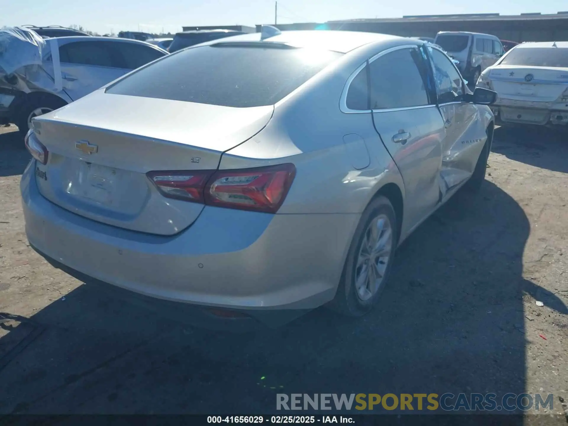 4 Photograph of a damaged car 1G1ZD5ST6LF134778 CHEVROLET MALIBU 2020
