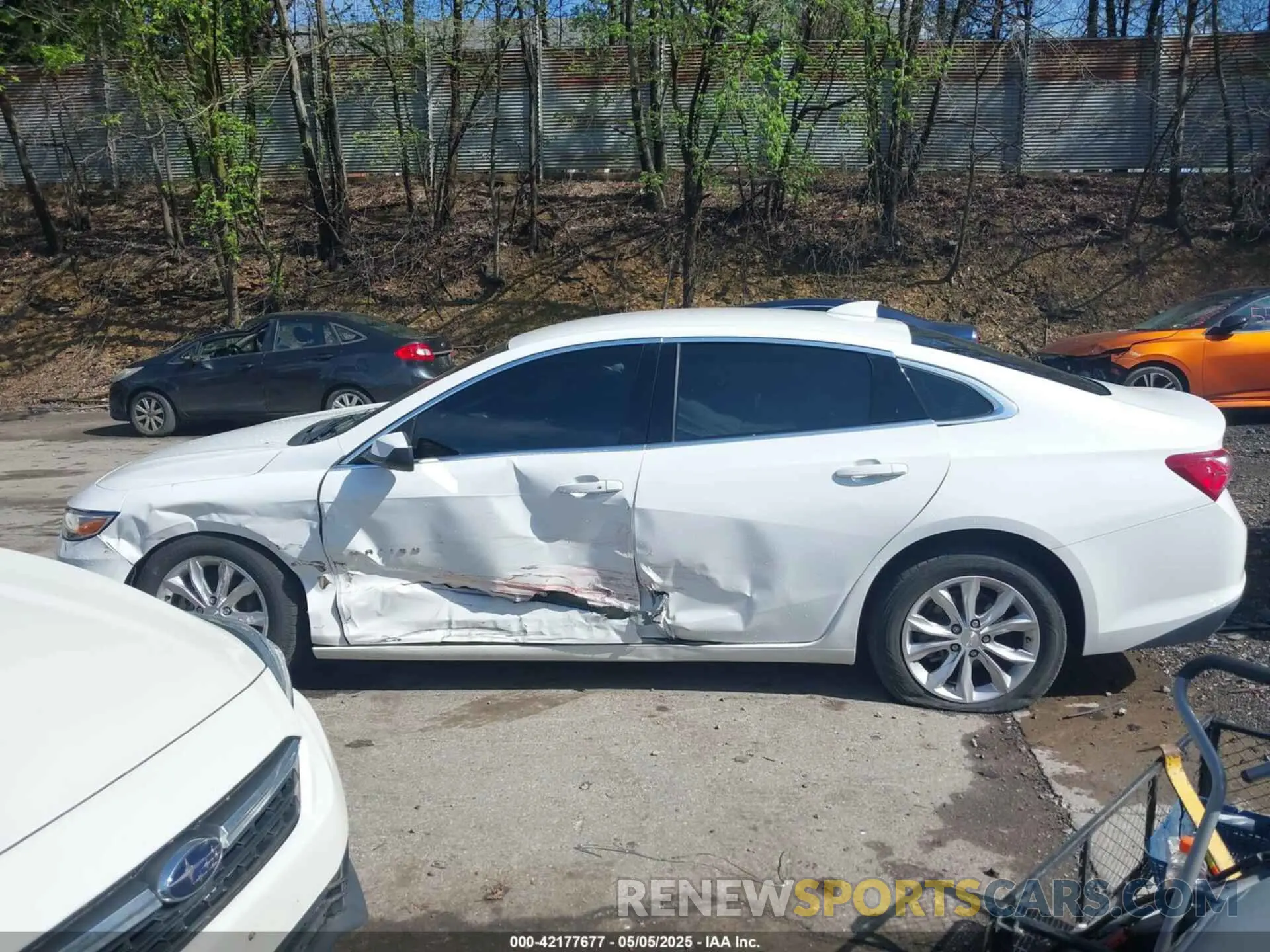 15 Photograph of a damaged car 1G1ZD5ST7LF006002 CHEVROLET MALIBU 2020