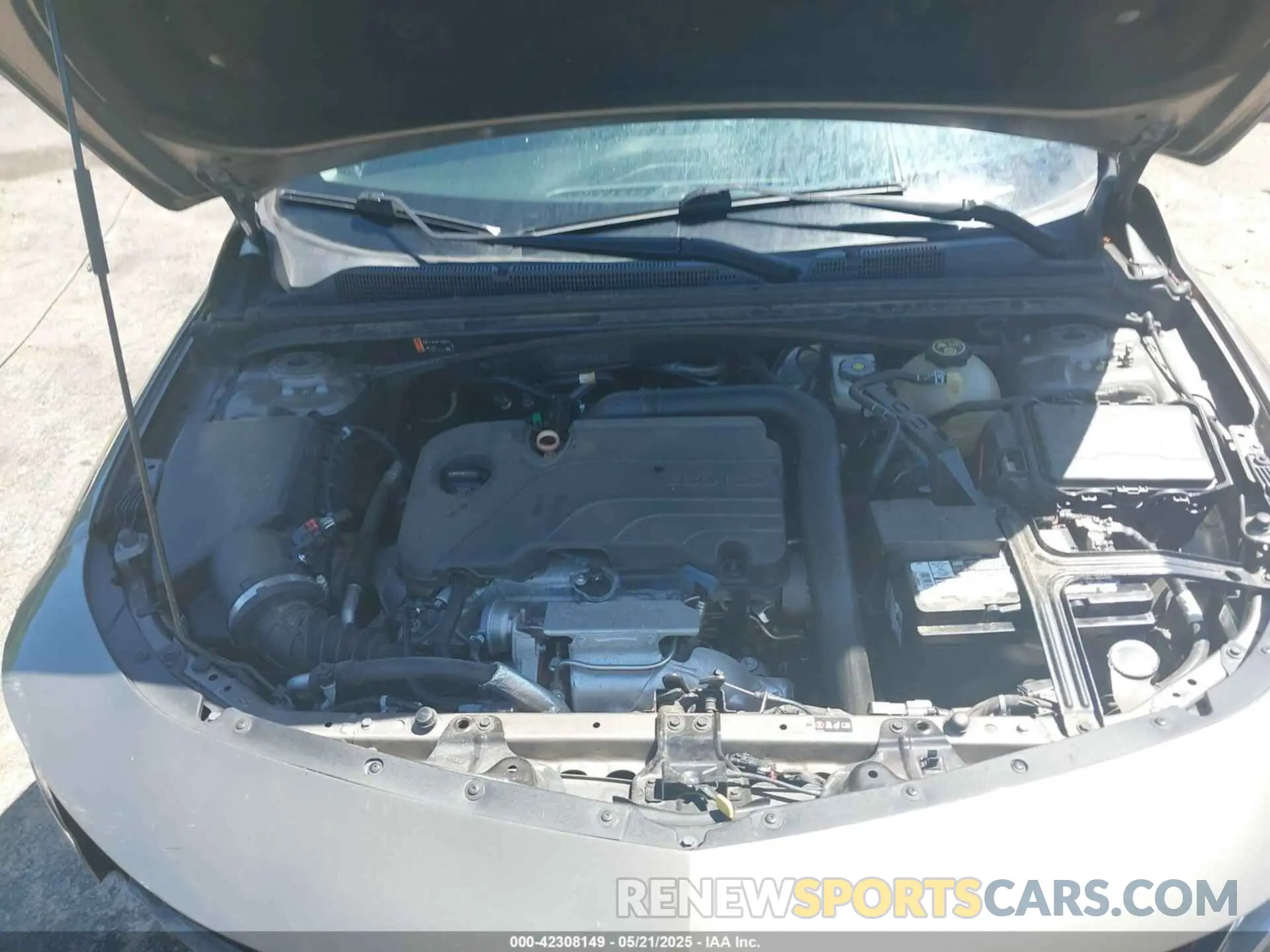 10 Photograph of a damaged car 1G1ZD5ST7LF010292 CHEVROLET MALIBU 2020