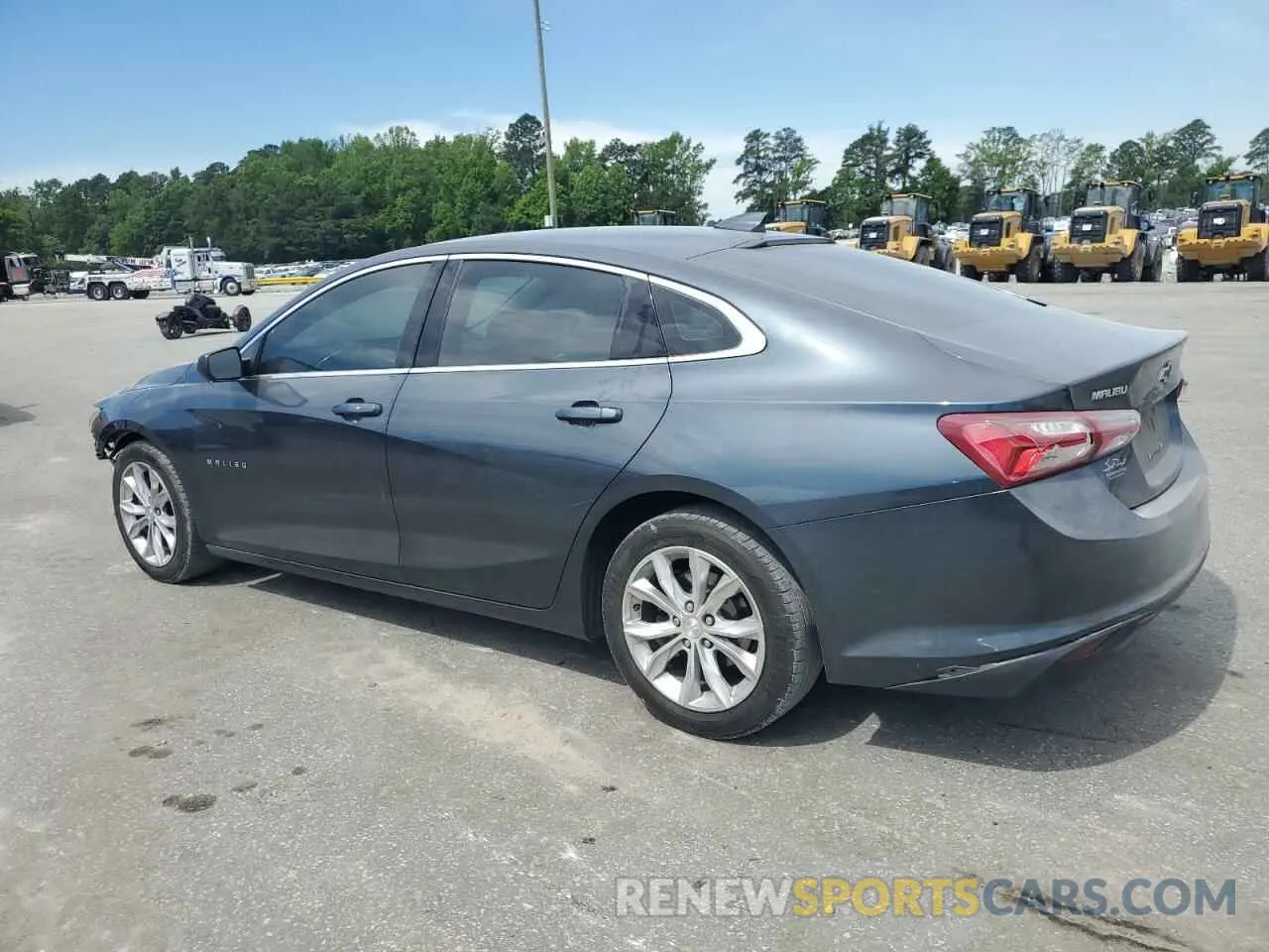 2 Photograph of a damaged car 1G1ZD5ST7LF018568 CHEVROLET MALIBU 2020
