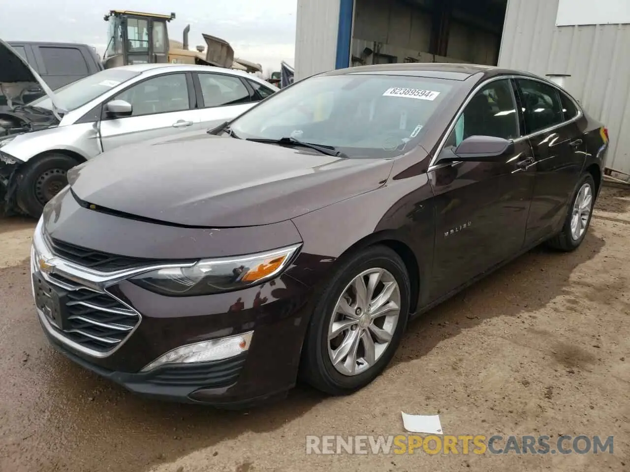 1 Photograph of a damaged car 1G1ZD5ST7LF018974 CHEVROLET MALIBU 2020