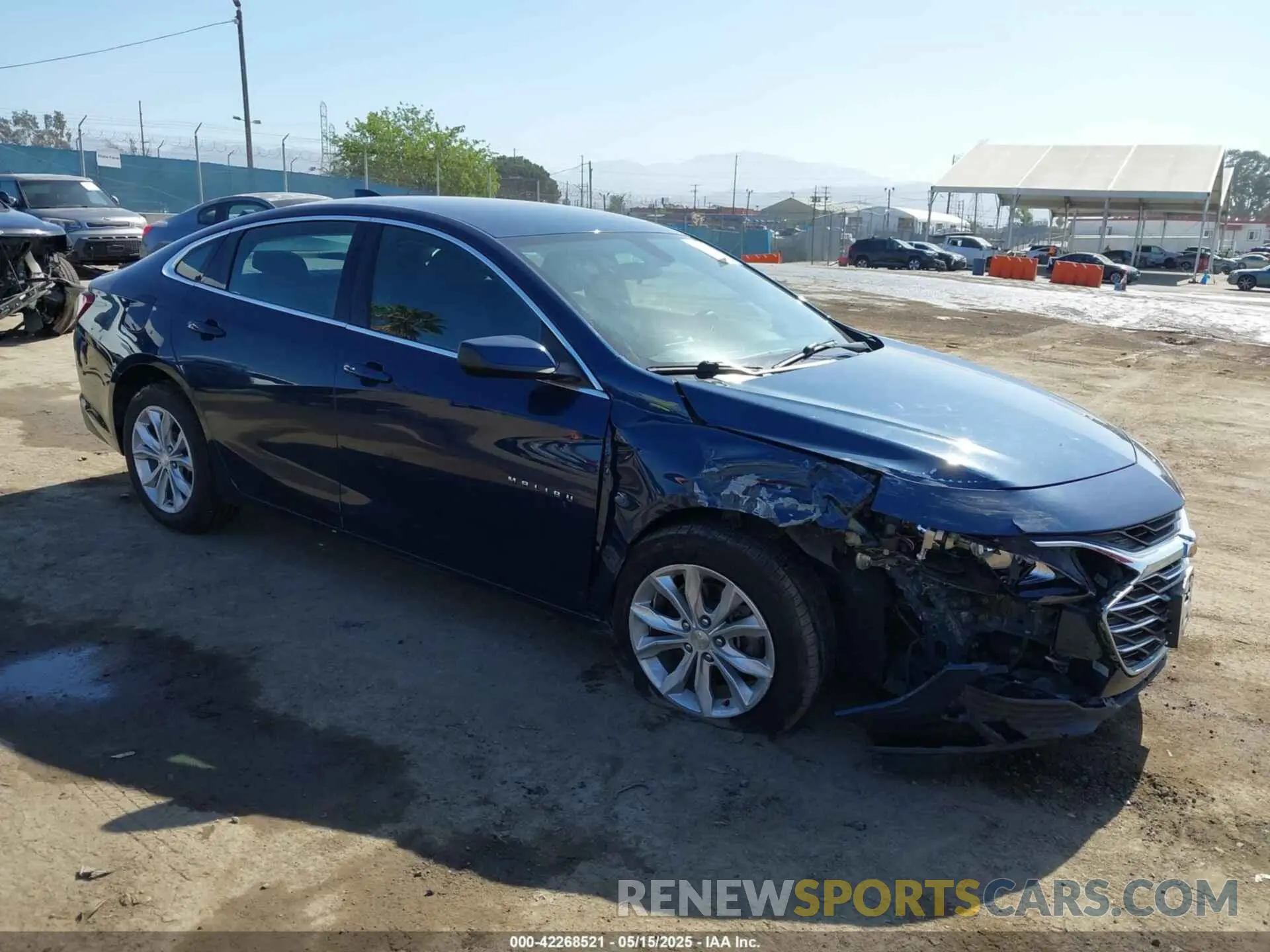 1 Photograph of a damaged car 1G1ZD5ST7LF025178 CHEVROLET MALIBU 2020