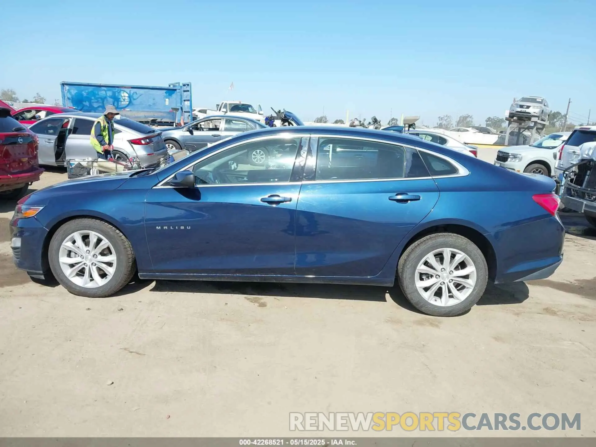 14 Photograph of a damaged car 1G1ZD5ST7LF025178 CHEVROLET MALIBU 2020