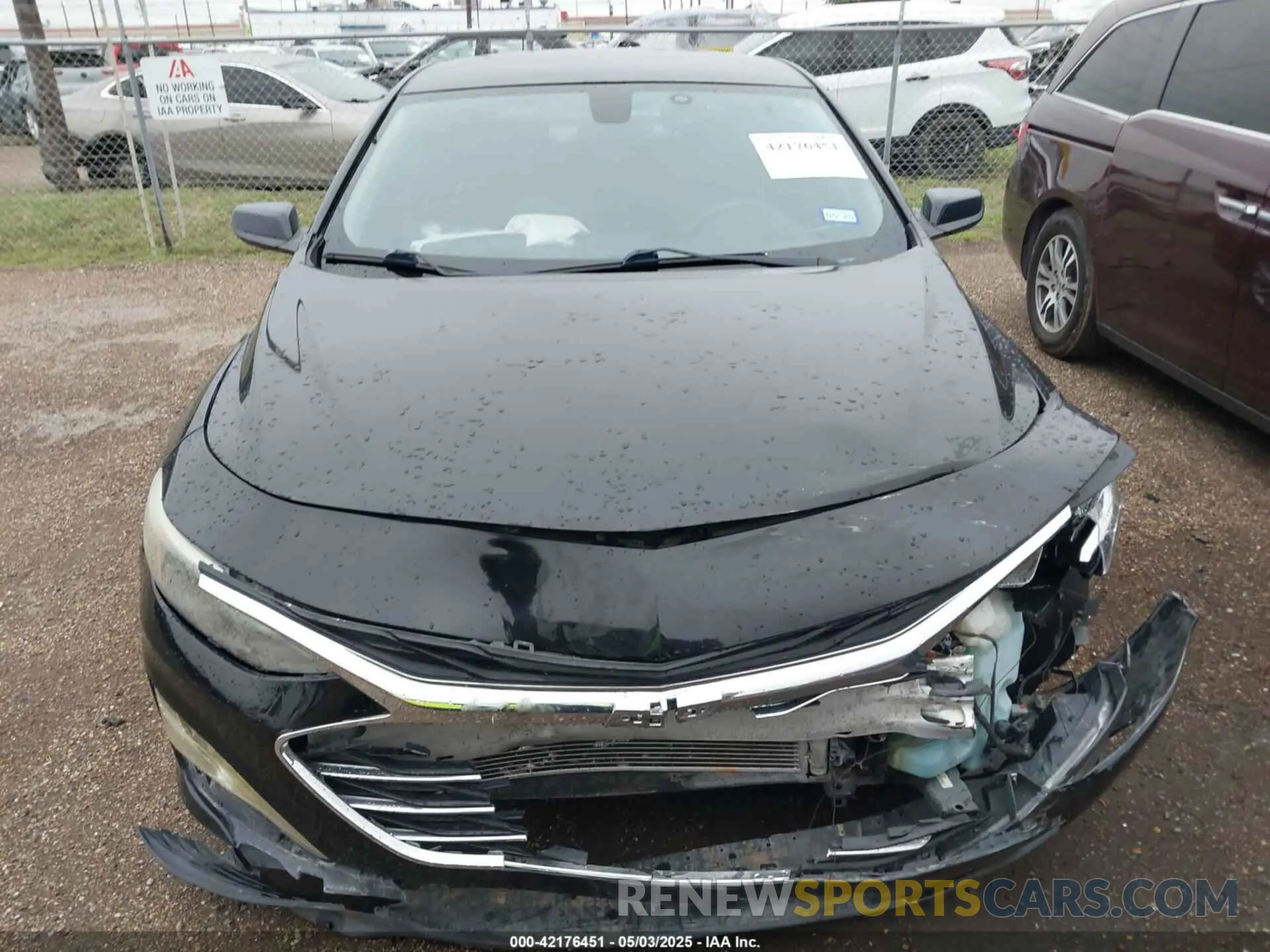 13 Photograph of a damaged car 1G1ZD5ST7LF025469 CHEVROLET MALIBU 2020