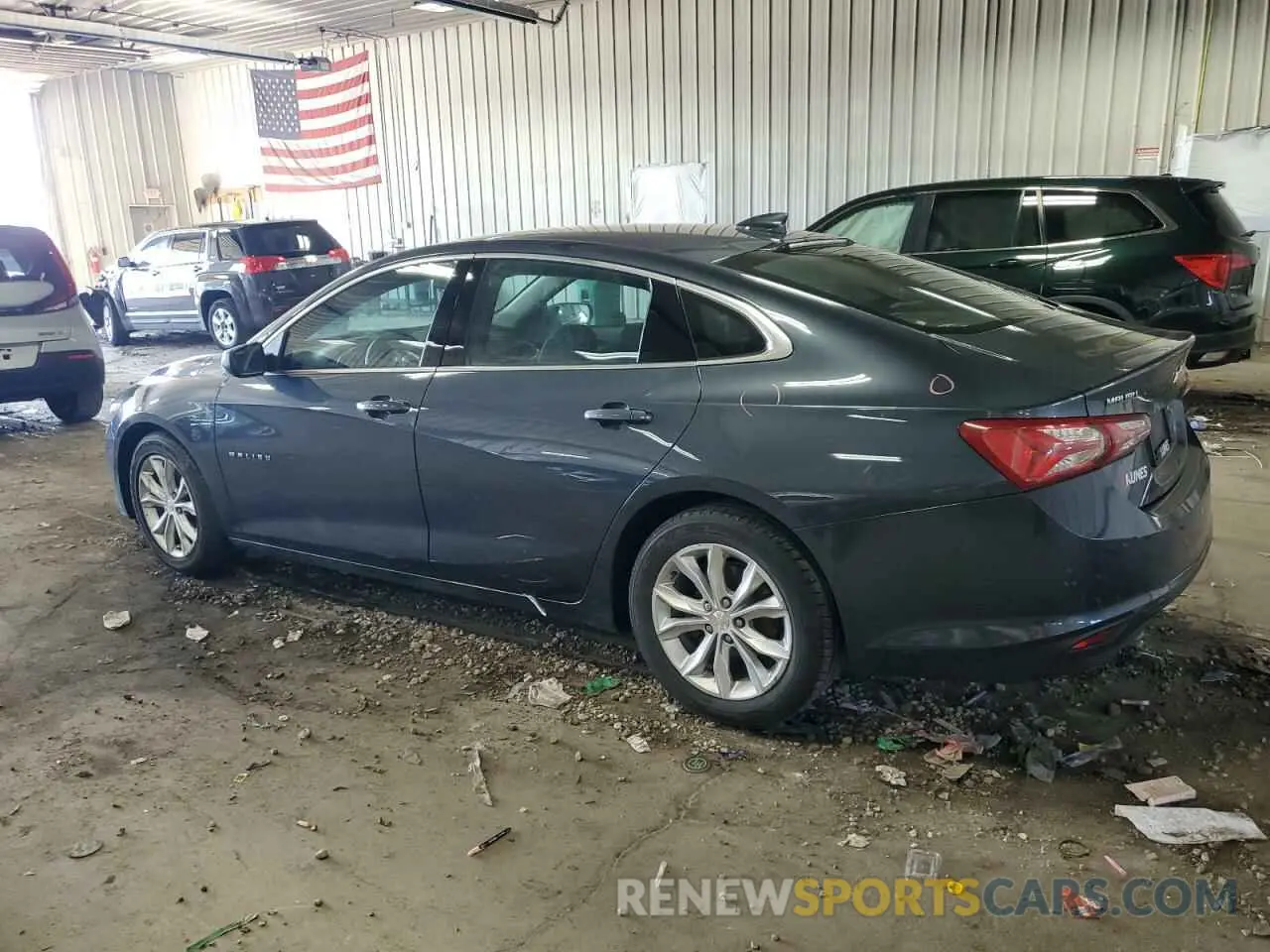2 Photograph of a damaged car 1G1ZD5ST7LF036164 CHEVROLET MALIBU 2020