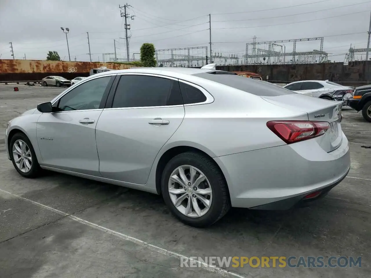 2 Photograph of a damaged car 1G1ZD5ST7LF038867 CHEVROLET MALIBU 2020