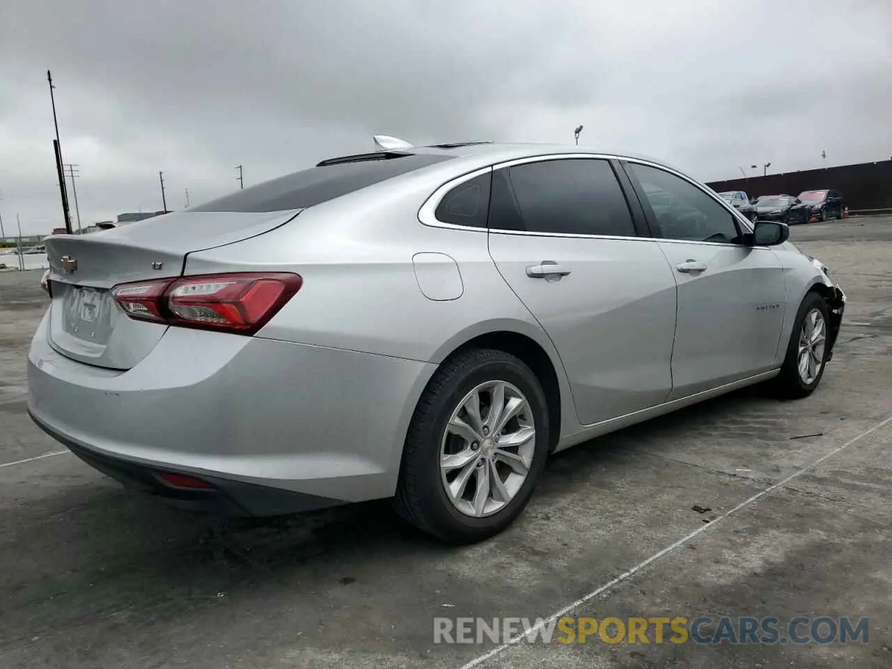 3 Photograph of a damaged car 1G1ZD5ST7LF038867 CHEVROLET MALIBU 2020