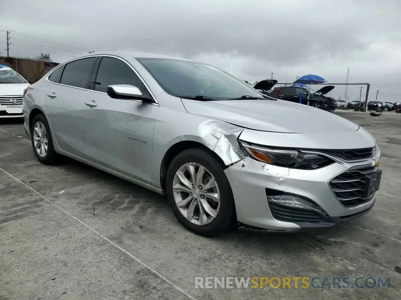 4 Photograph of a damaged car 1G1ZD5ST7LF038867 CHEVROLET MALIBU 2020