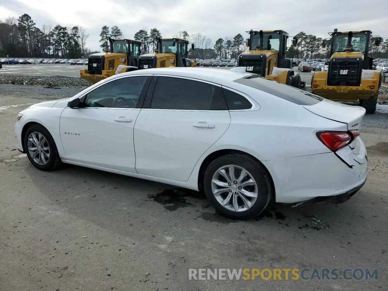 2 Photograph of a damaged car 1G1ZD5ST7LF045785 CHEVROLET MALIBU 2020