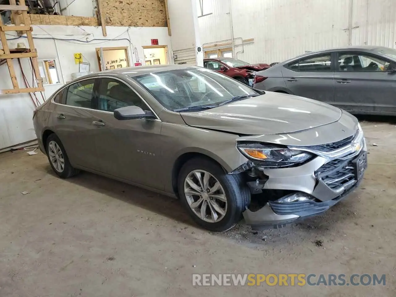 4 Photograph of a damaged car 1G1ZD5ST7LF062585 CHEVROLET MALIBU 2020