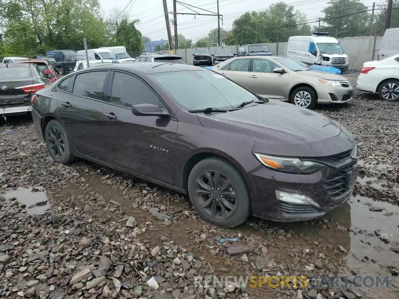 4 Photograph of a damaged car 1G1ZD5ST7LF065275 CHEVROLET MALIBU 2020
