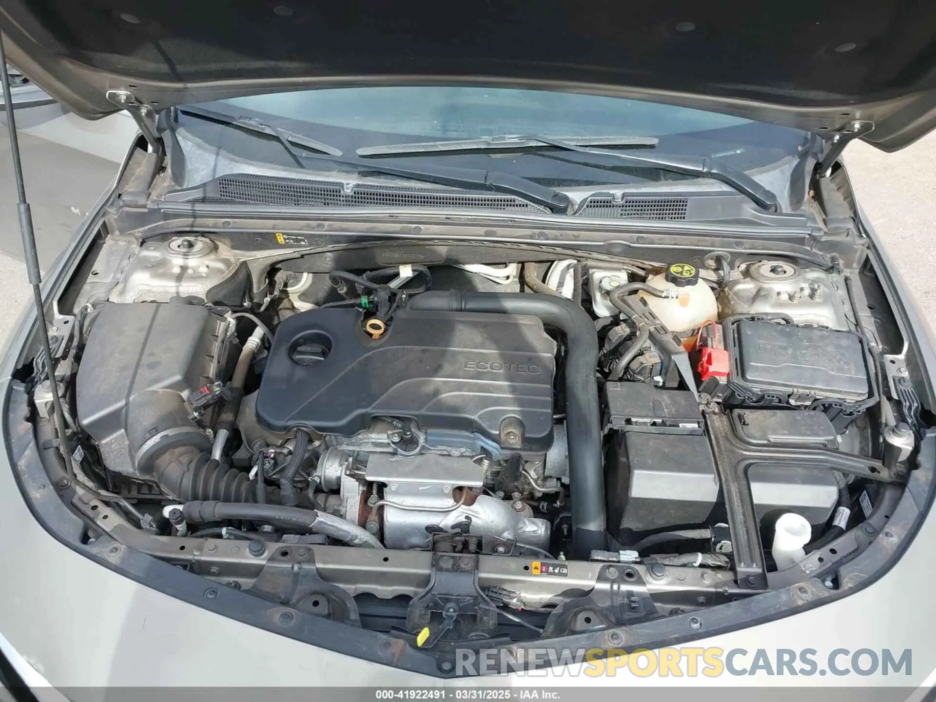 10 Photograph of a damaged car 1G1ZD5ST7LF072775 CHEVROLET MALIBU 2020