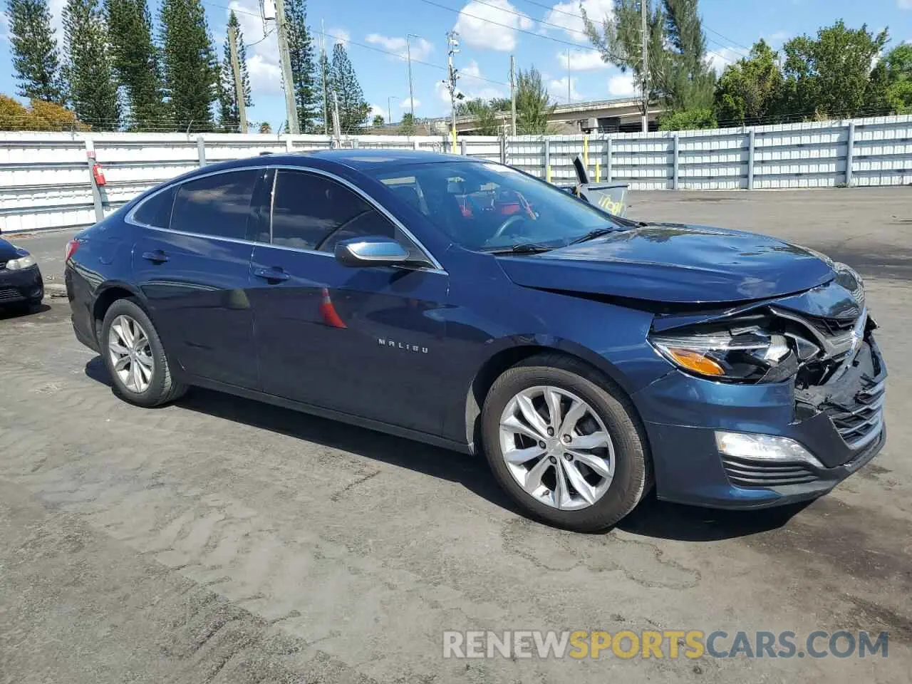 4 Photograph of a damaged car 1G1ZD5ST7LF073408 CHEVROLET MALIBU 2020