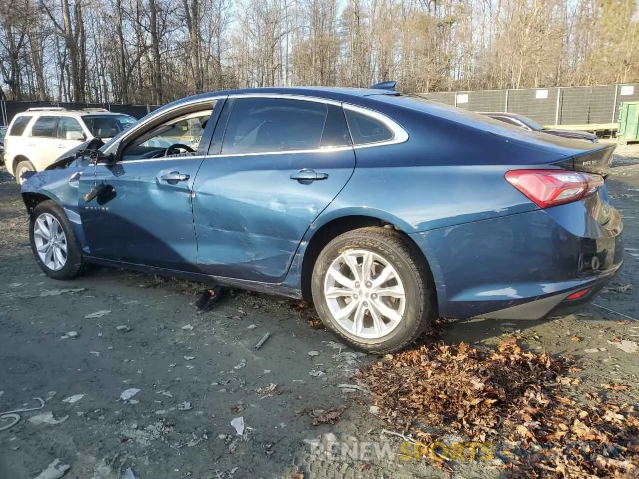 2 Photograph of a damaged car 1G1ZD5ST7LF077765 CHEVROLET MALIBU 2020