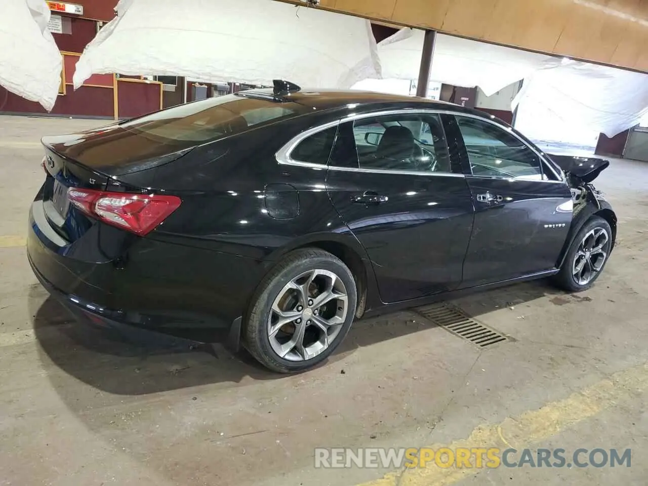 3 Photograph of a damaged car 1G1ZD5ST7LF080035 CHEVROLET MALIBU 2020